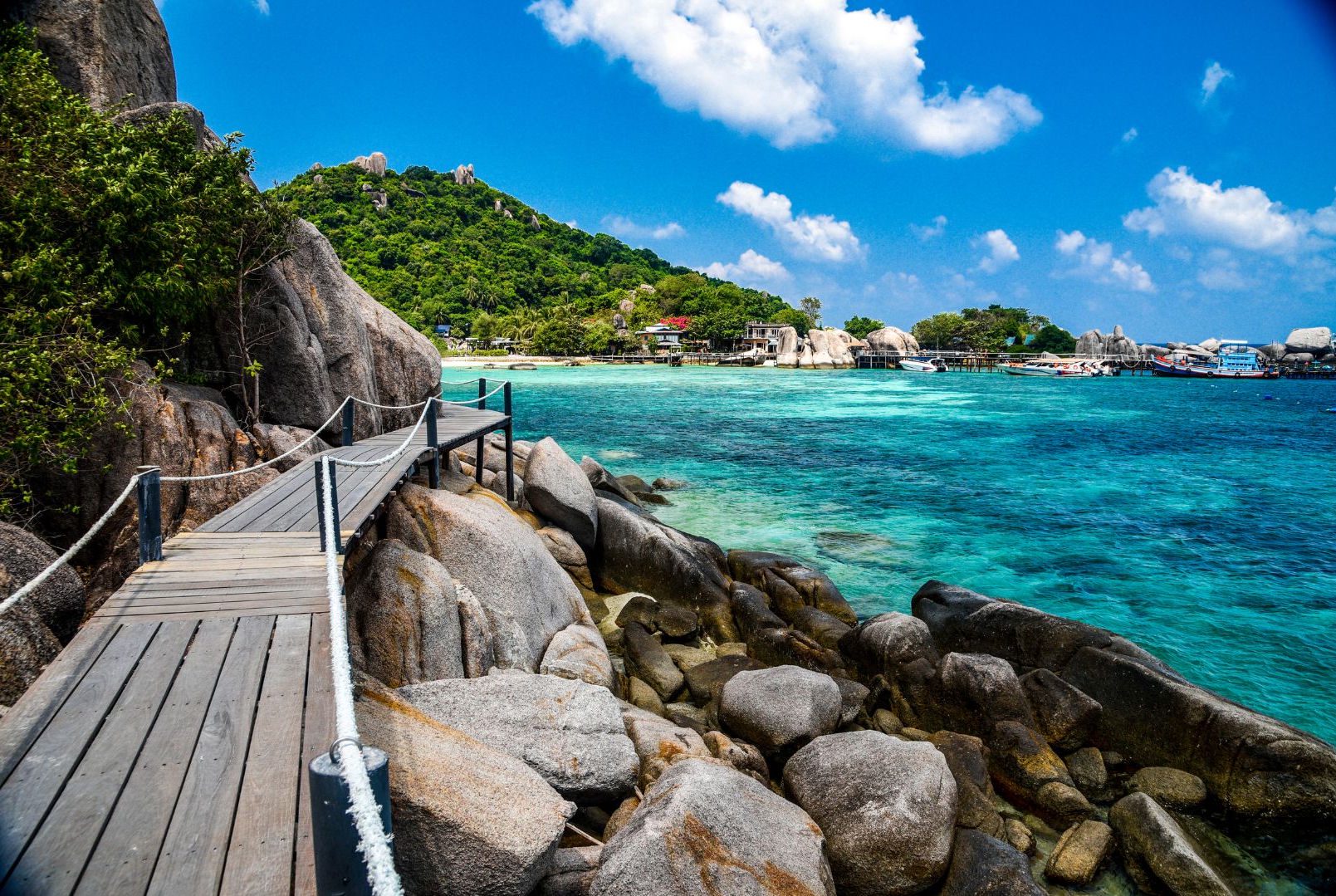 Koh Tao Walkway Off Path Thailand