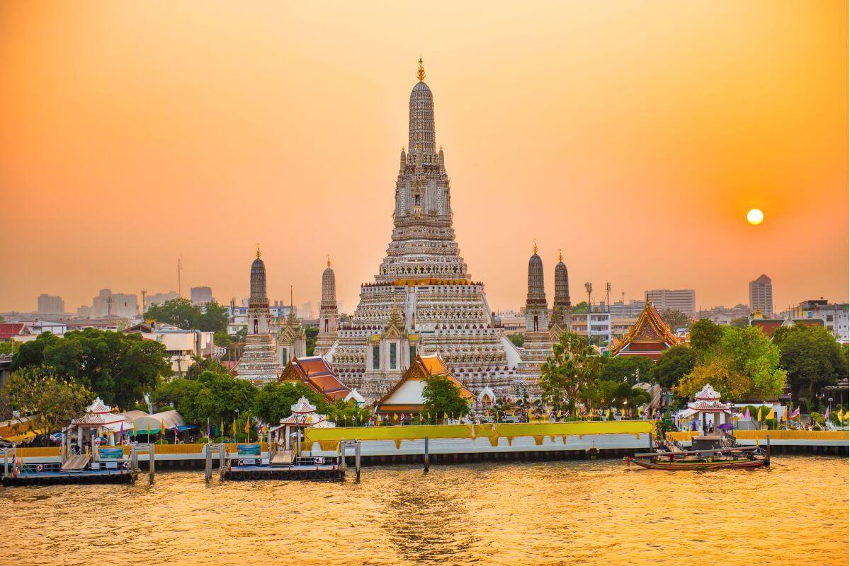 Bangkok Chaophraya Sunset