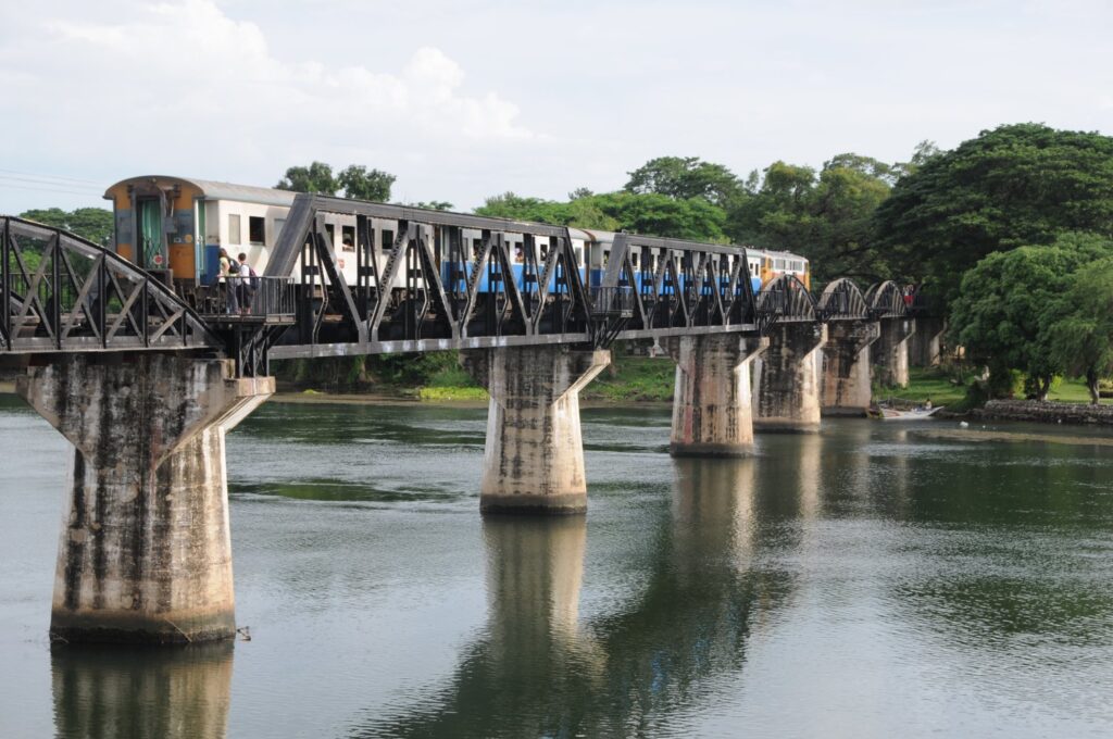 bridge over river kwai kanchanaburi - bangkok day trips off path thailand