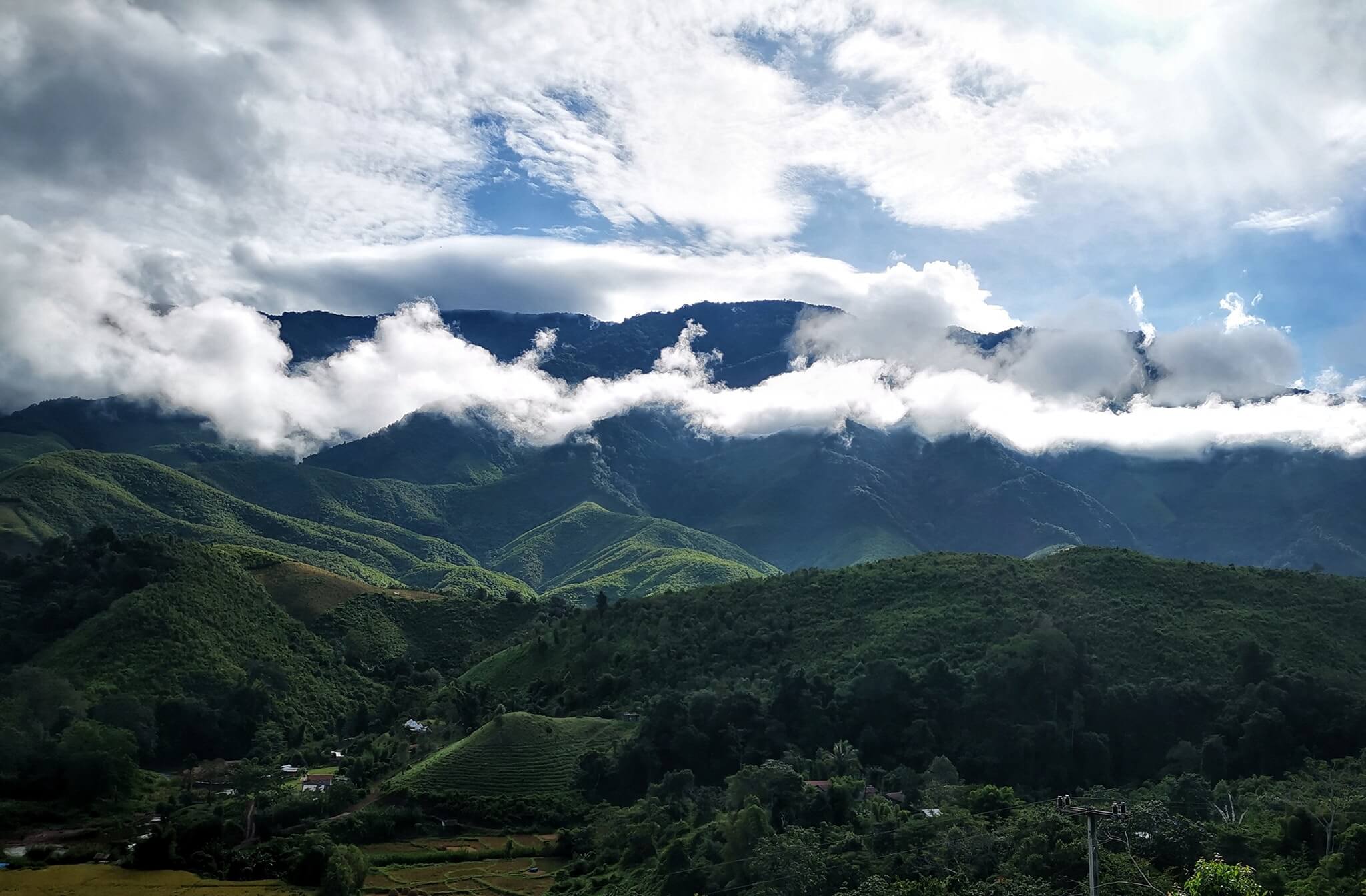 Sapan Village in Nan, Northern Thailand