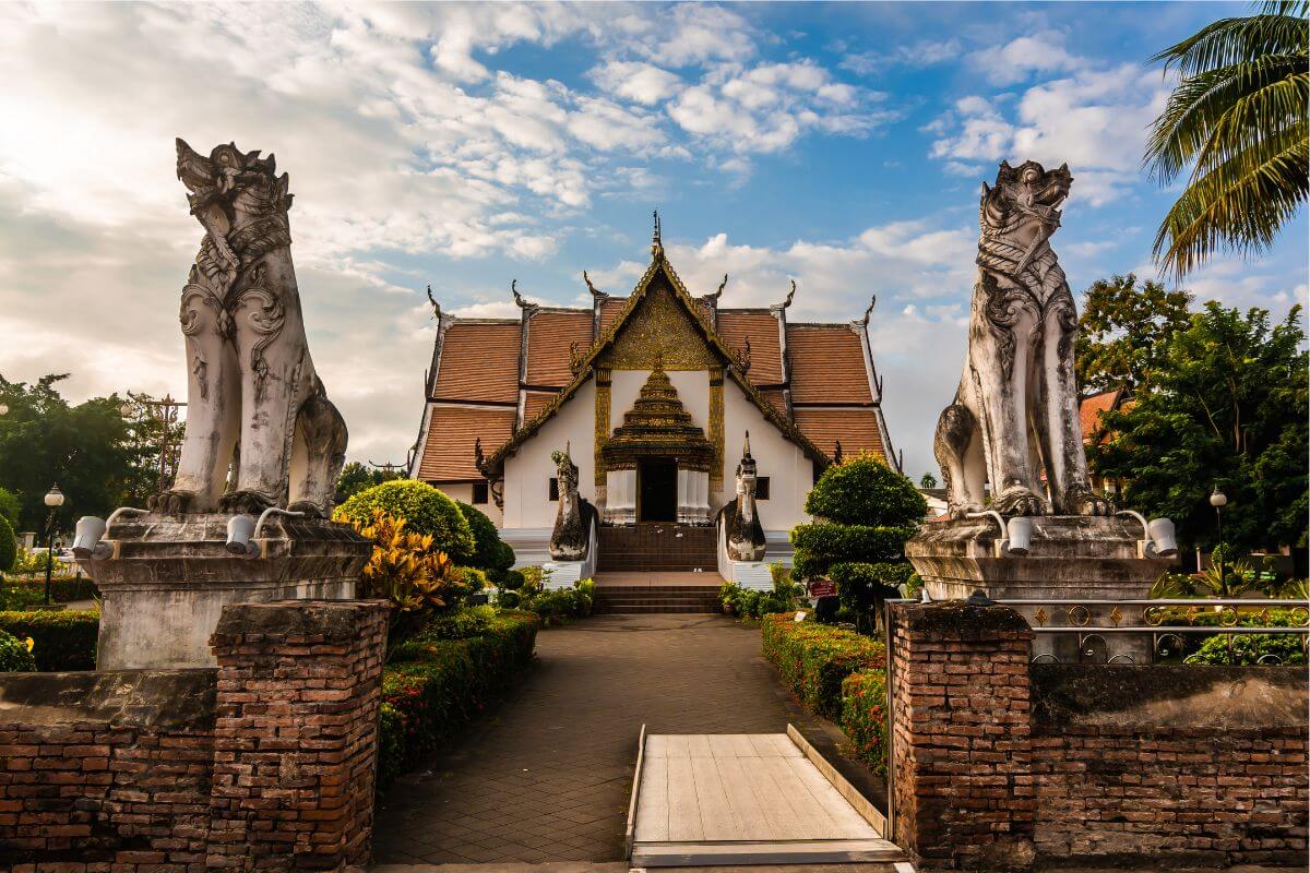 Wat Phumin temple in Nan, Thailand