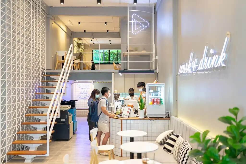 playroom work and drink punnawithi quiet cafe to work in bangkok 2026