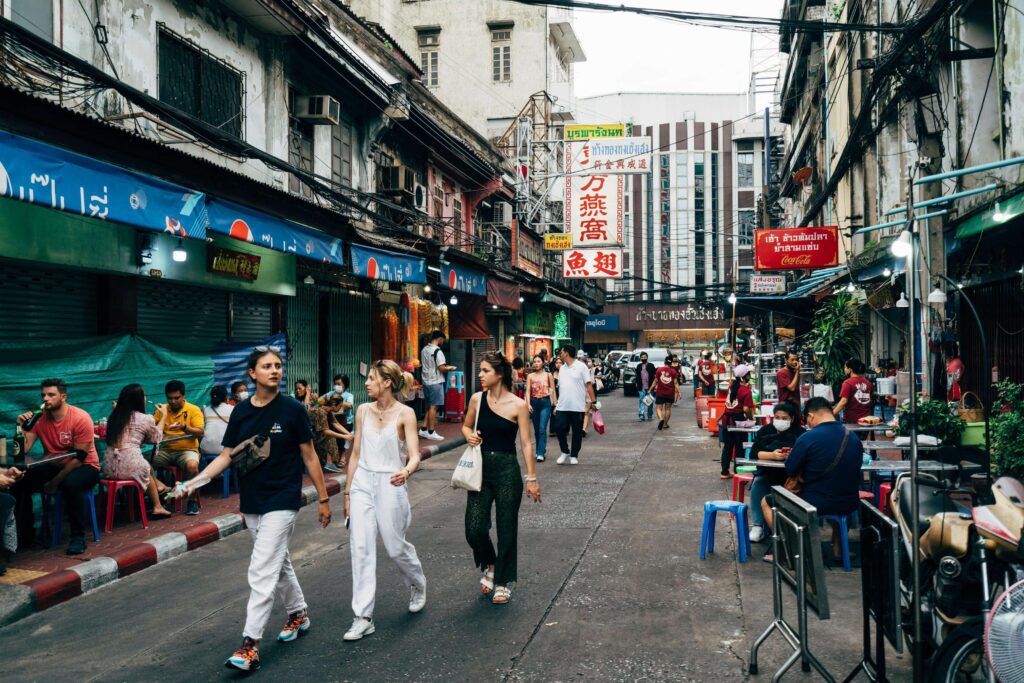 off path thailand bangkok street