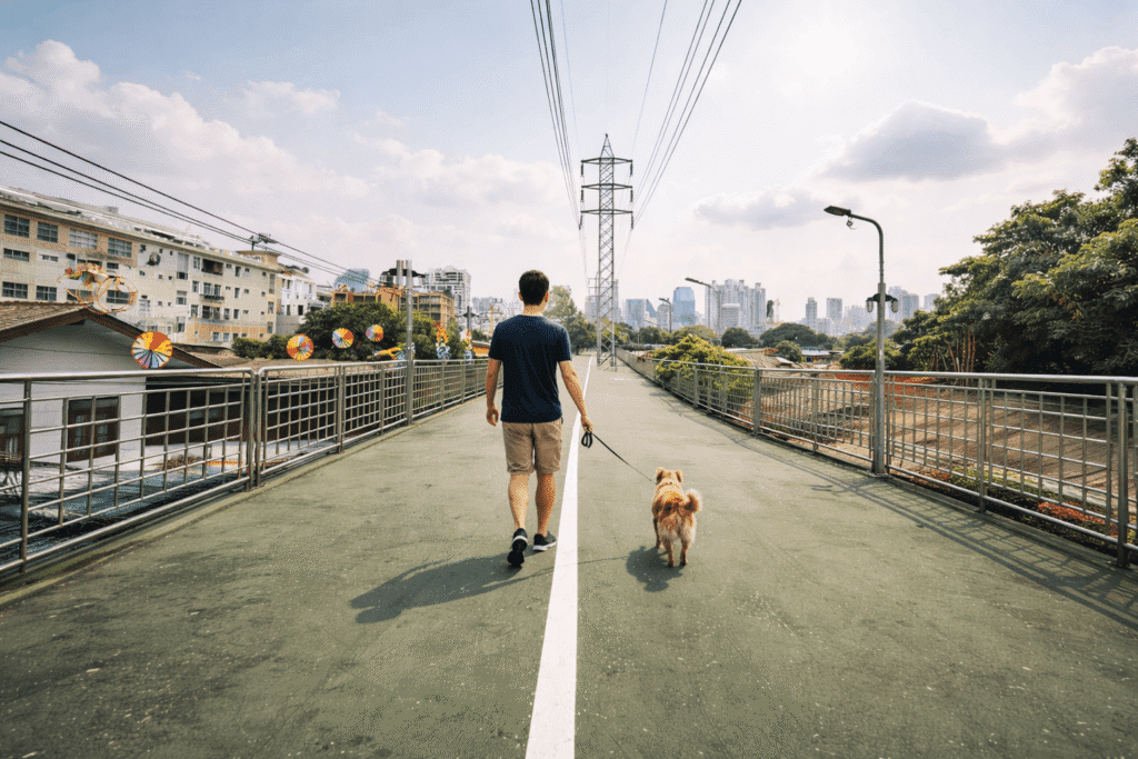Off Path Thailand Bangkok Green Mile Walkway