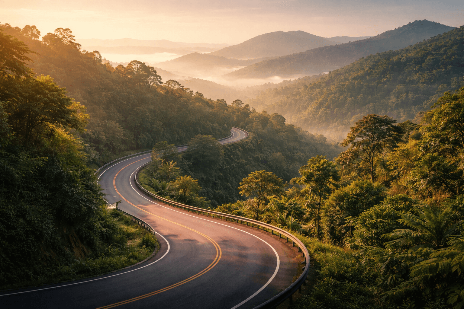 Chiang Mai mountain landscape representing quiet, off-the-beaten-path travel in Northern Thailand
