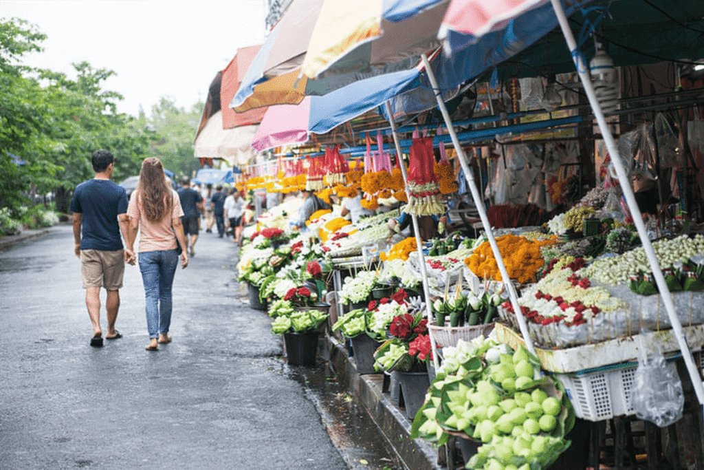 Chiang Mai Market kad luang worarot