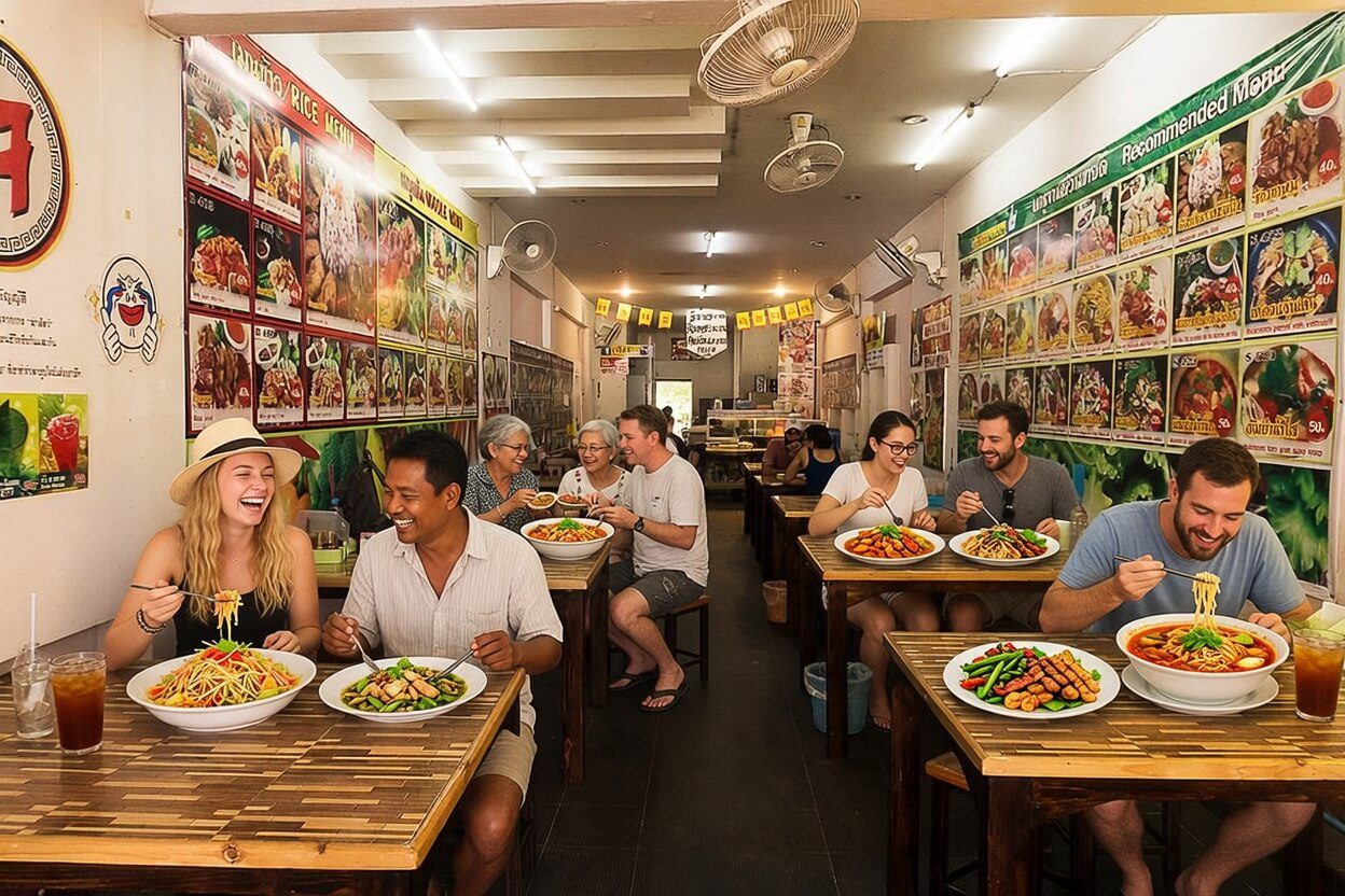 Chiang Mai vs Phuket which is better for vegans: Jay Maijumjay vegan restaurant in Chiang Mai